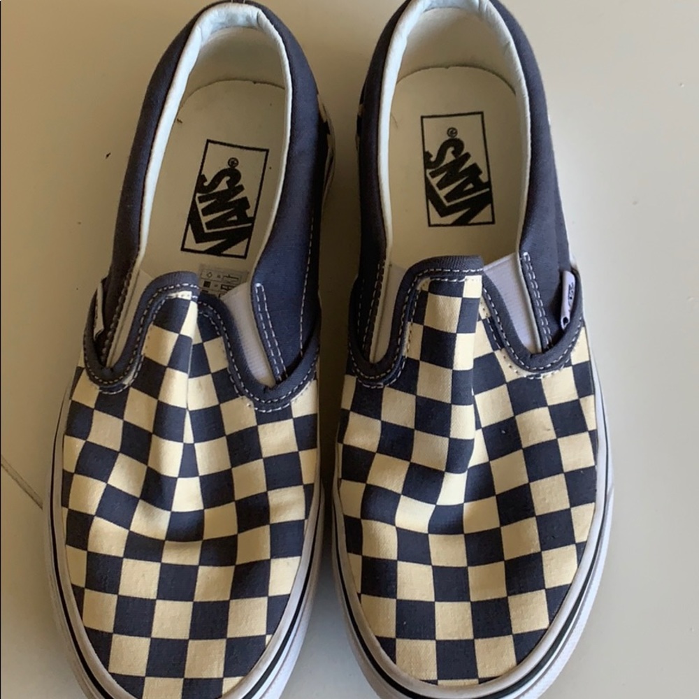 Checkered Vans